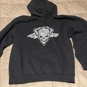Relentless Tactical Black Graphic Hoodie